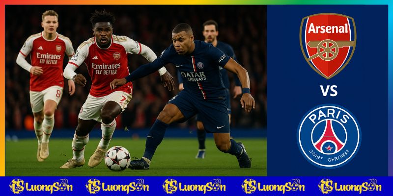 Arsenal vs PSG tại luongsontv
